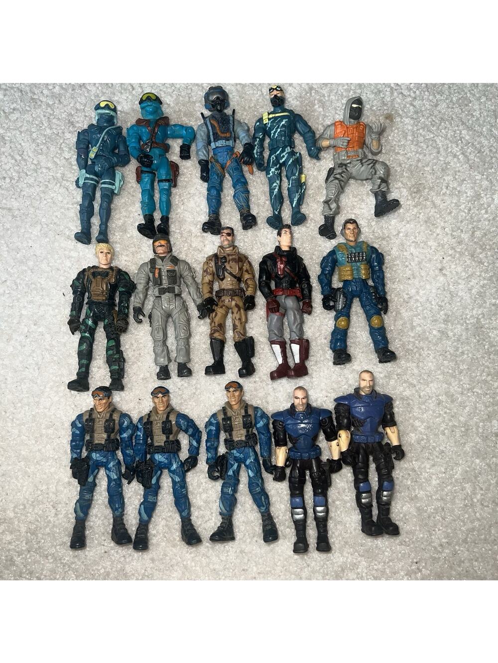 Lanard The Corps Special Forces Figure 2003 Lot Bundle 3.75 GI Joe Compatible